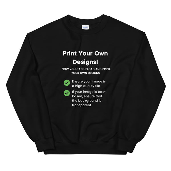 Create Your Own Custom Designed Sweatshirt