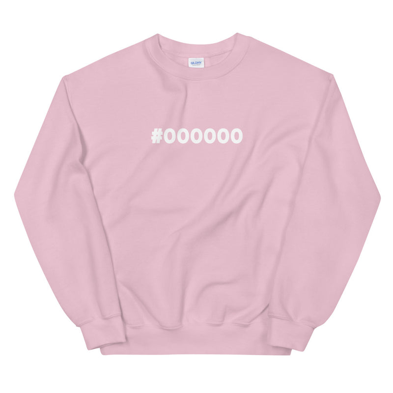 #000000 | Unisex Sweatshirt