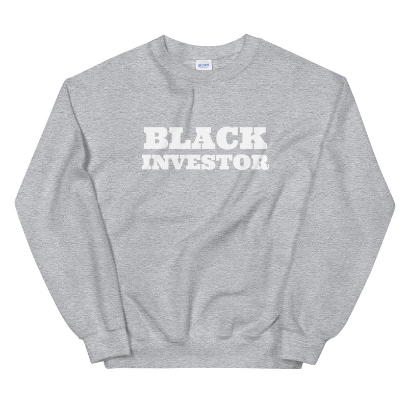 Black Investor | Unisex Sweatshirt