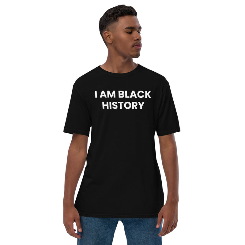 I AM BLACK HISTORY | BLKVIBE | Unisex Premium Viscose Hemp T-Shirt - Sustainable