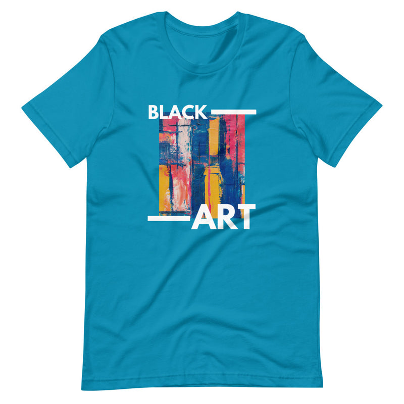 BLACK ART | BLKVIBE | Short-sleeve unisex t-shirt