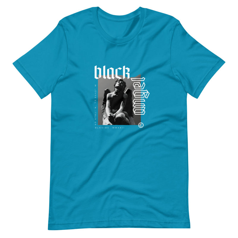 BLACK ANGEL | BLKVIBE | Short-sleeve unisex t-shirt