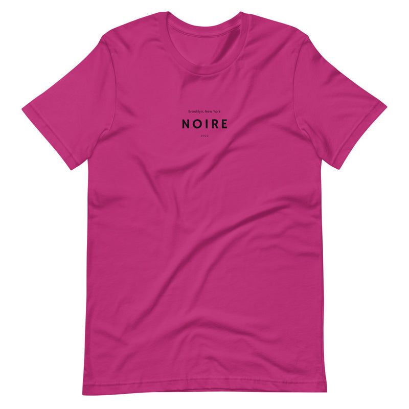 BROOKLYN, NY NOIRE | BLKVIBE | Short-sleeve unisex t-shirt