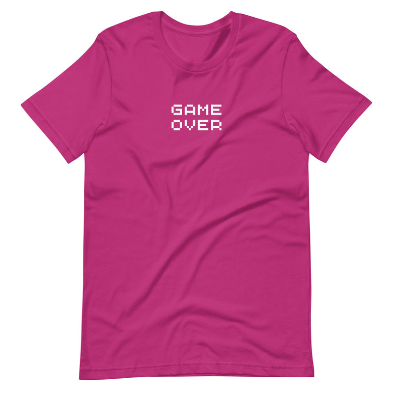 GAME OVER | BLKVIBE | Short-sleeve unisex t-shirt