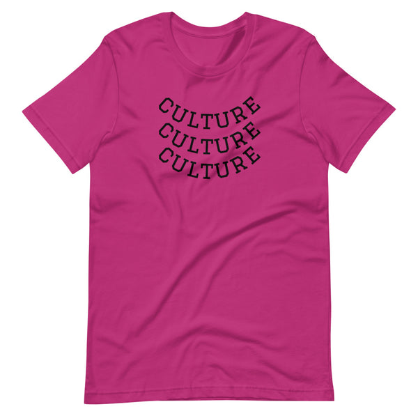 CULTURE CULTURE CULTURE | BLKVIBE | Short-sleeve unisex t-shirt