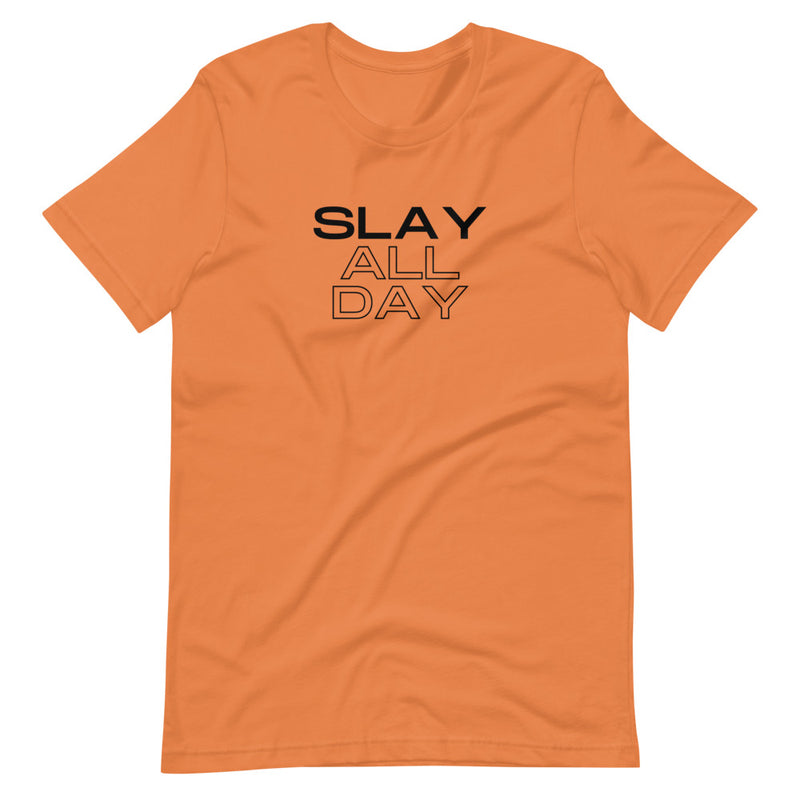 SLAY ALL DAY | BLKVIBE | Short-sleeve unisex t-shirt