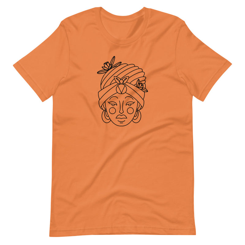 HEAD WRAPPED | BLKVIBE | Short-sleeve unisex t-shirt