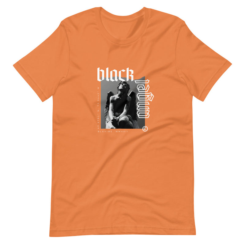 BLACK ANGEL | BLKVIBE | Short-sleeve unisex t-shirt