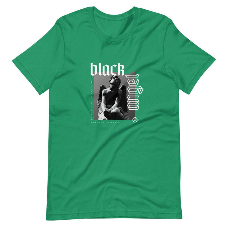 BLACK ANGEL | BLKVIBE | Short-sleeve unisex t-shirt