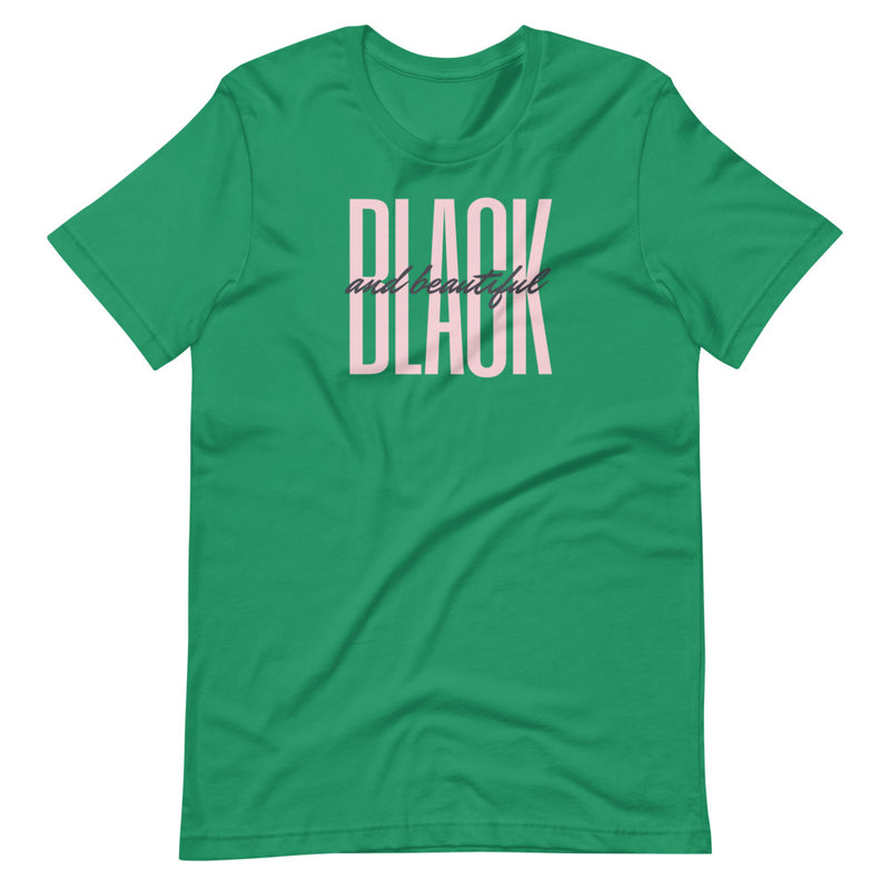 BLACK AND BEAUTIFUL | BLKVIBE | Short-sleeve unisex t-shirt