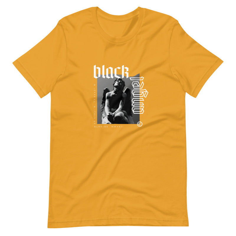 BLACK ANGEL | BLKVIBE | Short-sleeve unisex t-shirt