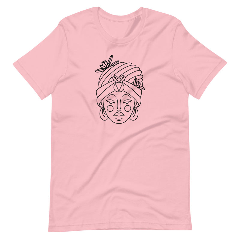 HEAD WRAPPED | BLKVIBE | Short-sleeve unisex t-shirt