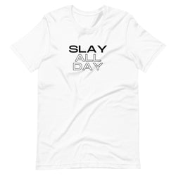 SLAY ALL DAY | BLKVIBE | Short-sleeve unisex t-shirt