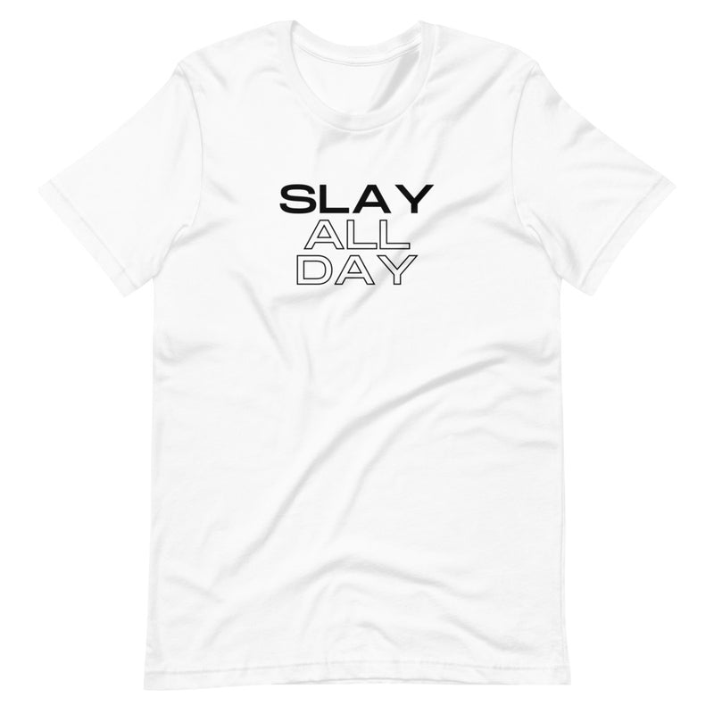 SLAY ALL DAY | BLKVIBE | Short-sleeve unisex t-shirt