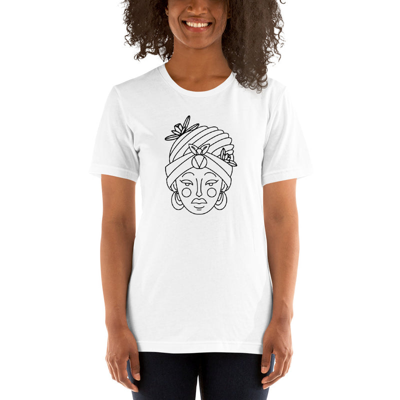 HEAD WRAPPED | BLKVIBE | Short-sleeve unisex t-shirt