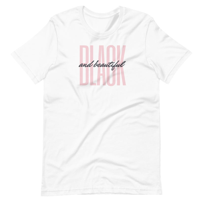 BLACK AND BEAUTIFUL | BLKVIBE | Short-sleeve unisex t-shirt