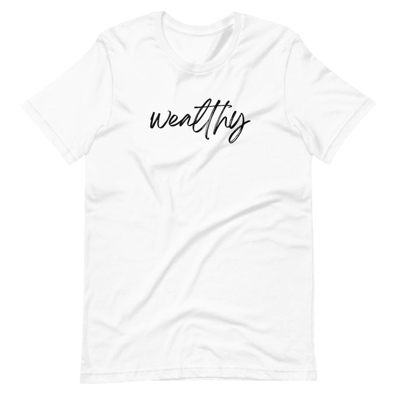 WEALTHY | BLKVIBE | Short-sleeve unisex t-shirt