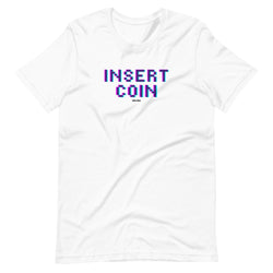 INSERT COIN | BLKVIBE | Short-sleeve unisex t-shirt