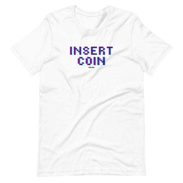 INSERT COIN | BLKVIBE | Short-sleeve unisex t-shirt